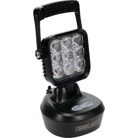 Rechargeable LED Magnetic Work Light 3 3/8 Length, Flashing/Flood Off-Road Light